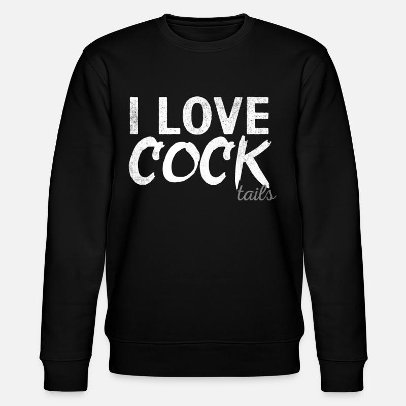 Cocktails, Cocktail Bartender, Bartender, Bartender - Stanley/Stella CHANGER Unisex Organic Sweatshirt - black