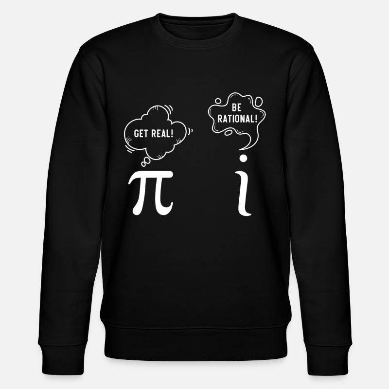 Cadeau de nerd mathématique rationnel - Sweat bio CHANGER Stanley/Stella Unisexe - noir