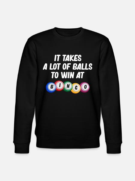 Bingo Players, Bingo, Bingo Balls - Stanley/Stella CHANGER Unisex Organic Sweatshirt - black