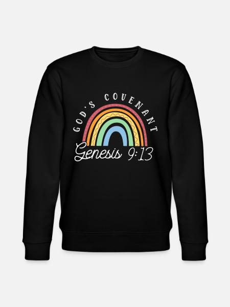 God Covenant, Psalm, Christian - Stanley/Stella CHANGER Unisex Organic Sweatshirt - black