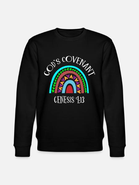 God Covenant, Psalm, Christian - Stanley/Stella CHANGER Unisex Organic Sweatshirt - black