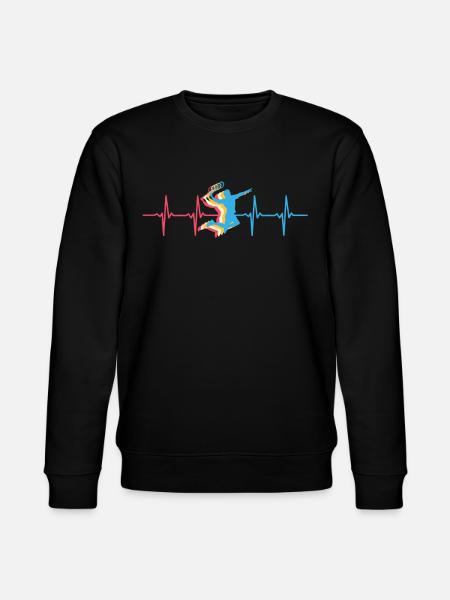 Badminton, Badminton players - Stanley/Stella CHANGER Unisex Organic Sweatshirt - black