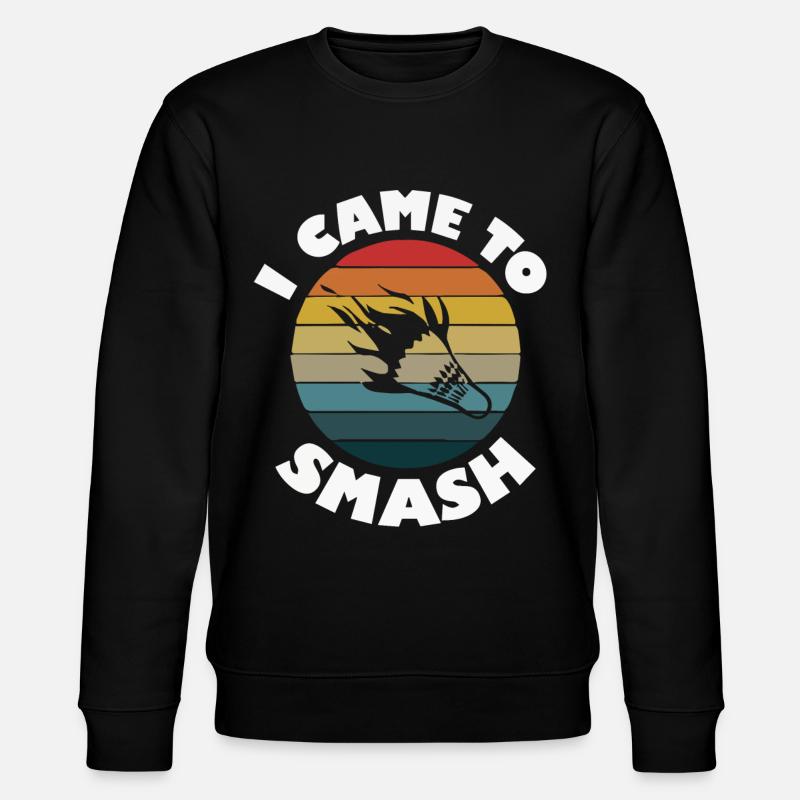 Badminton, Joueurs de badminton - Sweat bio CHANGER Stanley/Stella Unisexe - noir