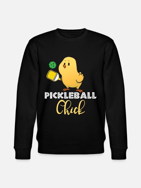Pickleball-Chic, Pickleball Player - Stanley/Stella CHANGER Unisex Organic Sweatshirt - black