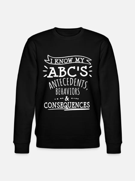 Behavioral Analyst Therapist Psychologist - Stanley/Stella CHANGER Unisex Organic Sweatshirt - black