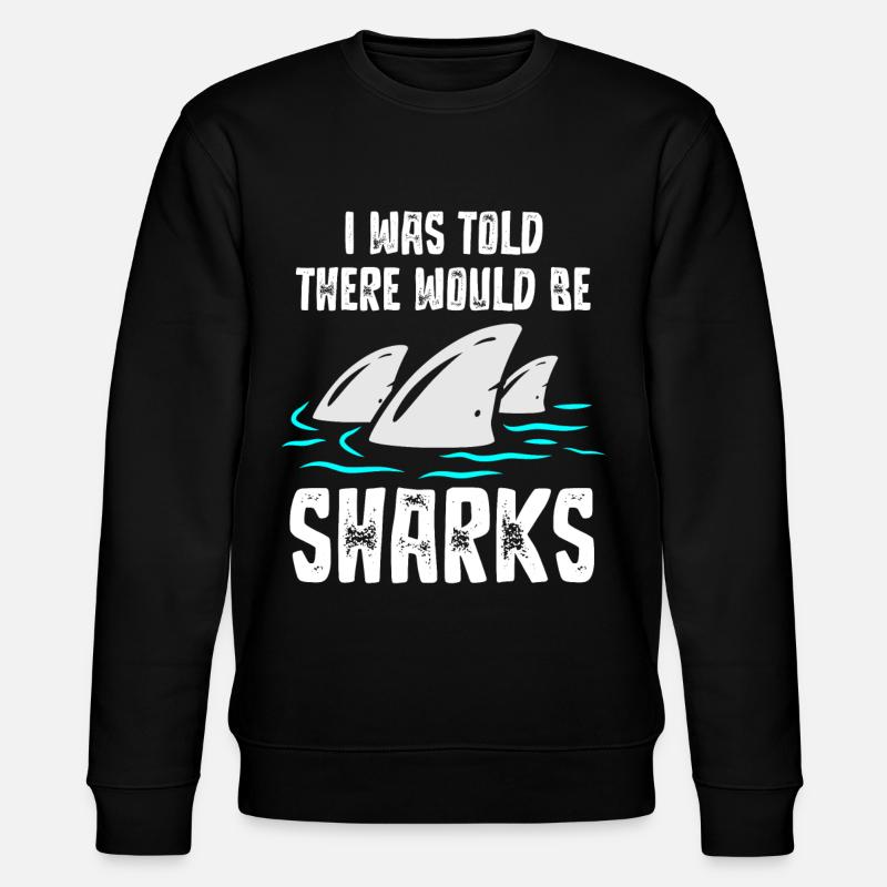 Sentez-vous magnifique, requin, requin - Sweat bio CHANGER Stanley/Stella Unisexe - noir