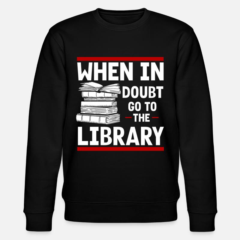 bibliothécaire de bibliothèque, - Sweat bio CHANGER Stanley/Stella Unisexe - noir