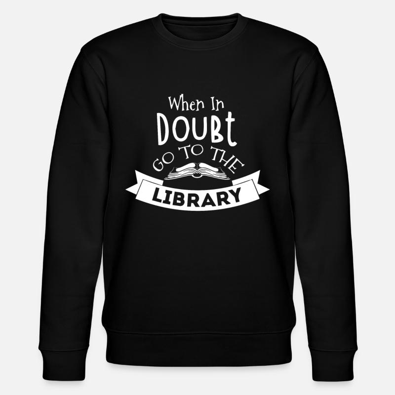 bibliothécaire de bibliothèque, - Sweat bio CHANGER Stanley/Stella Unisexe - noir
