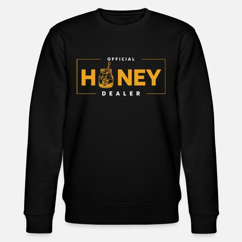 Honighändler, Honig Comp, - Stanley/Stella Unisex Bio-Sweatshirt CHANGER  - Schwarz
