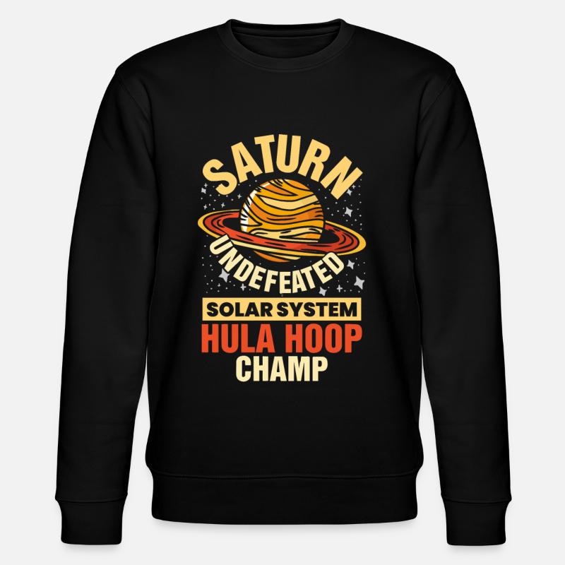 Saturne Planète, Planètes, Univers - Sweat bio CHANGER Stanley/Stella Unisexe - noir