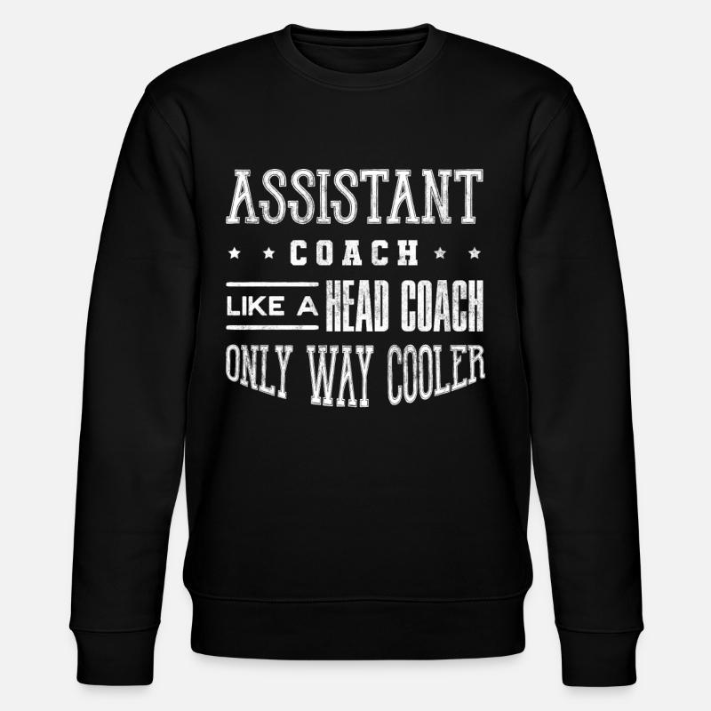 Co -Trainer, Coaching - Stanley/Stella Unisex Bio-Sweatshirt CHANGER  - Schwarz