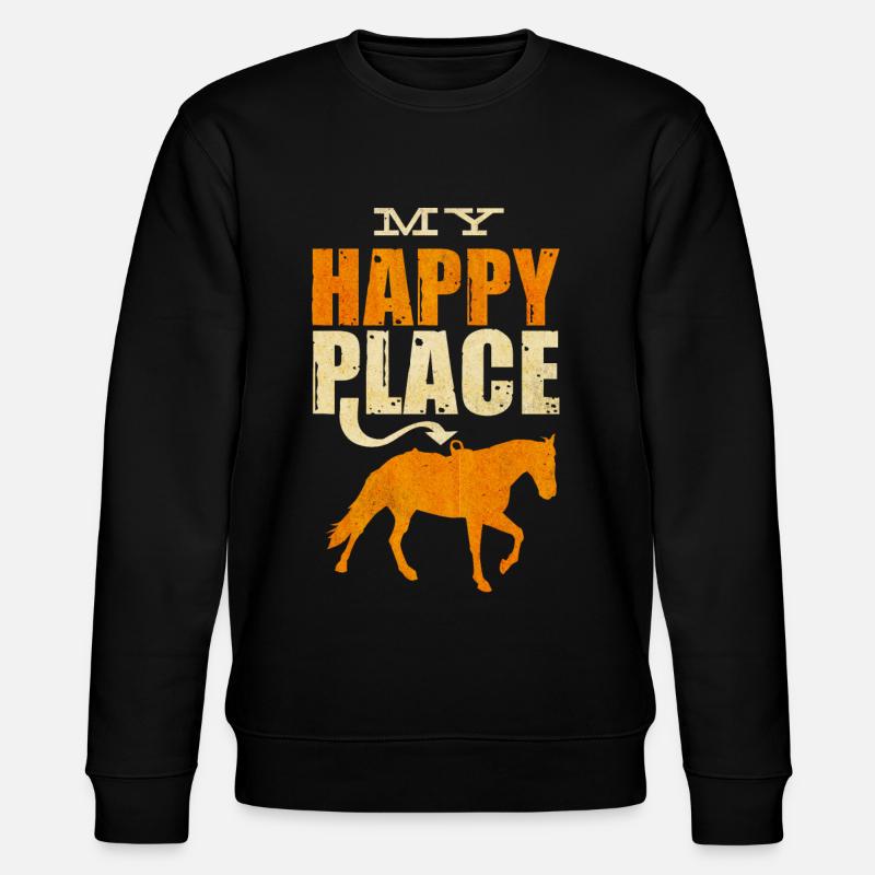 Équitation - Sweat bio CHANGER Stanley/Stella Unisexe - noir