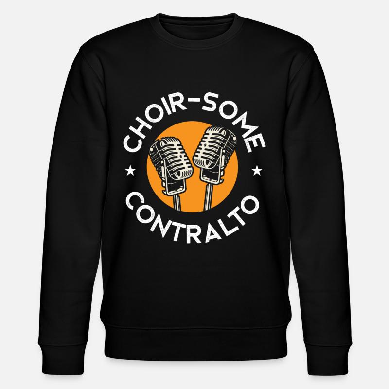 Opera singer, voice, opera - Stanley/Stella CHANGER Unisex Organic Sweatshirt - black