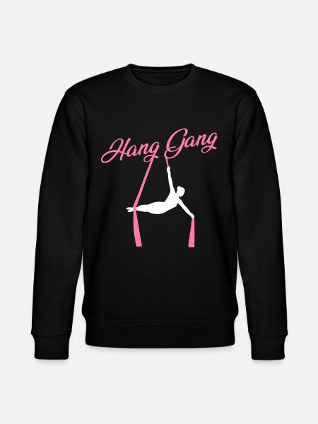 Air winner. Air silk - Stanley/Stella CHANGER Unisex Organic Sweatshirt - black