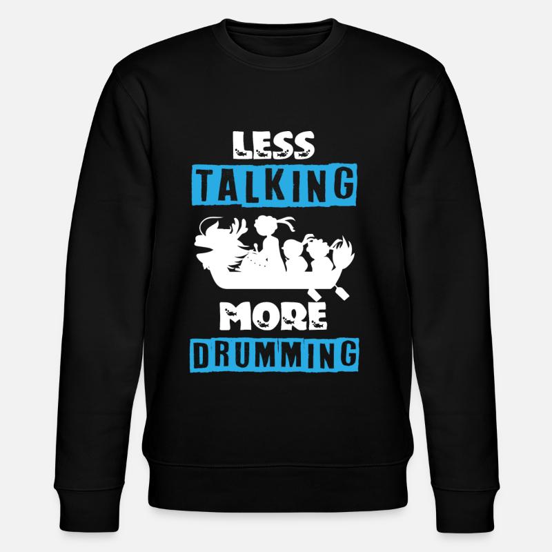 Drachenbootrennen, Drachenboote, Bleischlag - Stanley/Stella Unisex Bio-Sweatshirt CHANGER  - Schwarz