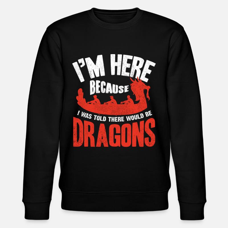 Course de bateaux-dragons, bateaux-dragons - Sweat bio CHANGER Stanley/Stella Unisexe - noir