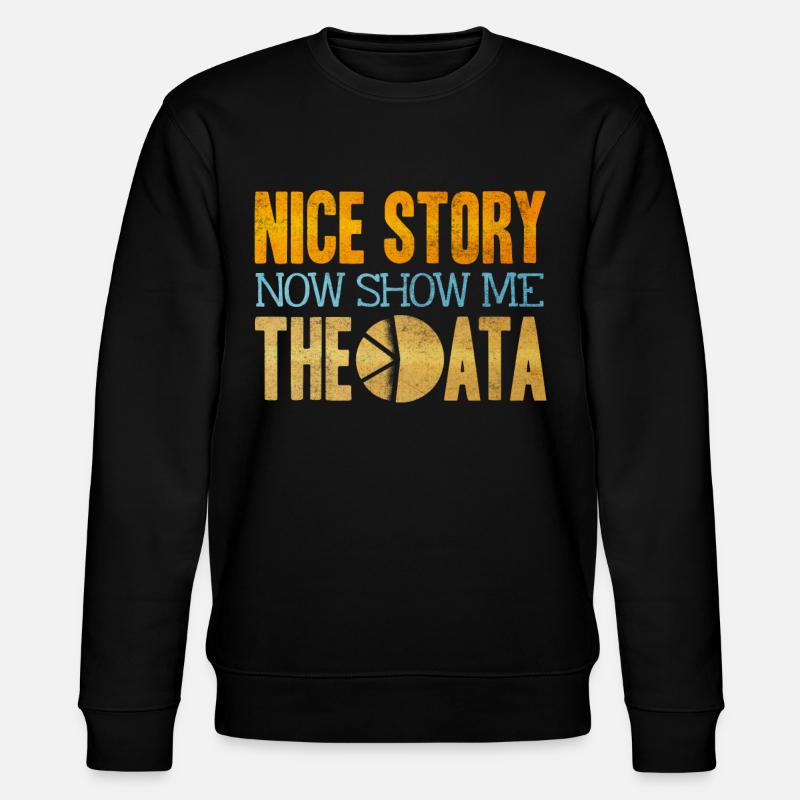 Datenanalyst, Dateningenieur - Stanley/Stella Unisex Bio-Sweatshirt CHANGER  - Schwarz