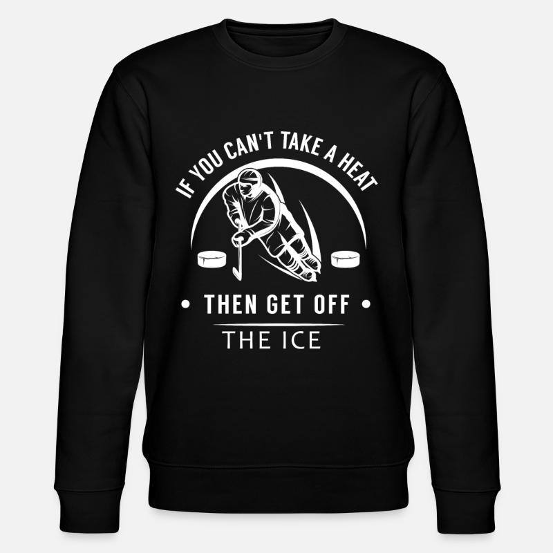 Hockey sur glace - Sweat bio CHANGER Stanley/Stella Unisexe - noir