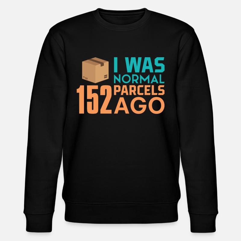 Postal delivery, postal workers - Stanley/Stella CHANGER Unisex Organic Sweatshirt - black