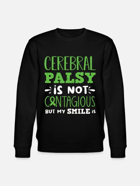 Hebral palsy, cerebral palsy consciousness - Stanley/Stella CHANGER Unisex Organic Sweatshirt - black