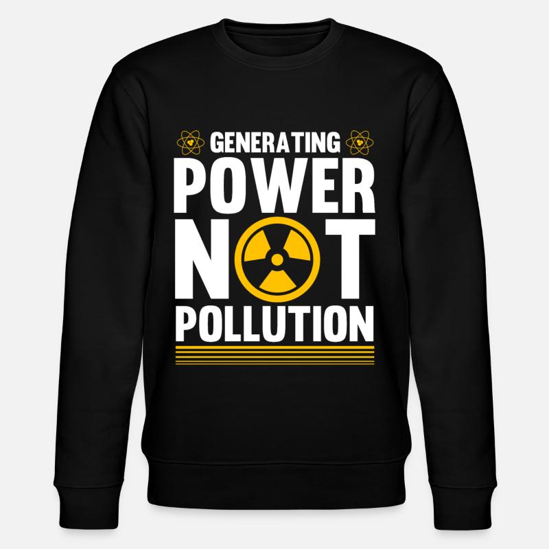 Nuclear Engineer, Nuclear Science, Science - Stanley/Stella CHANGER Unisex Organic Sweatshirt - black