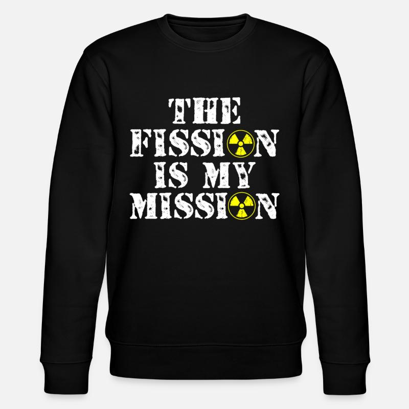 Nuclear Engineer, Nuclear Science, Science - Stanley/Stella CHANGER Unisex Organic Sweatshirt - black