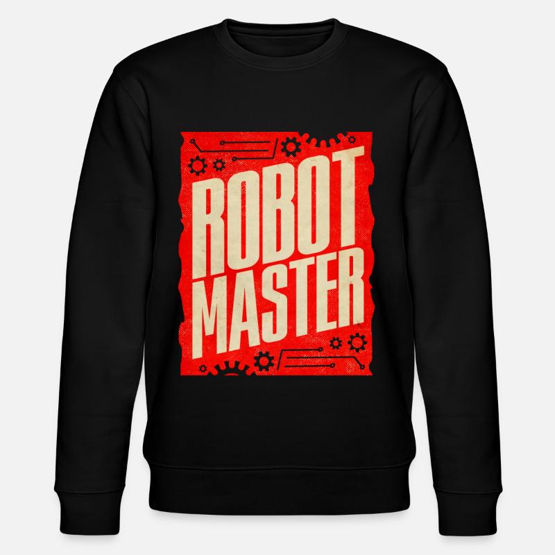 Robotics, Robotics Engineer - Stanley/Stella CHANGER Unisex Organic Sweatshirt - black
