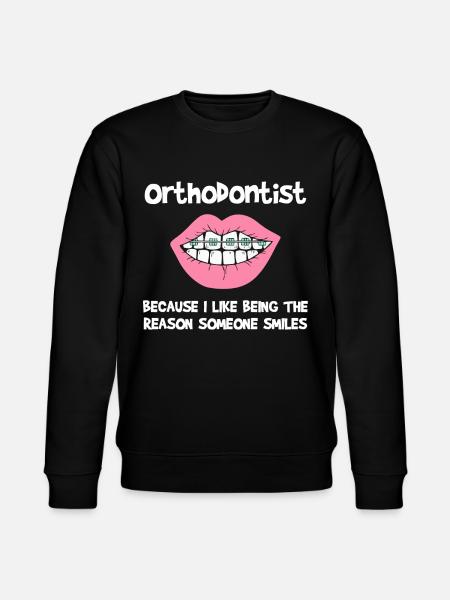 Orthodontists, dentists, dental services - Stanley/Stella CHANGER Unisex Organic Sweatshirt - black