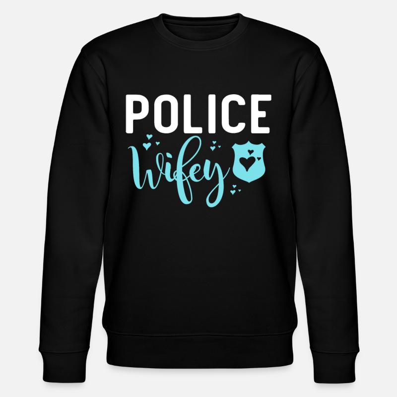 Costume de policier - Sweat bio CHANGER Stanley/Stella Unisexe - noir