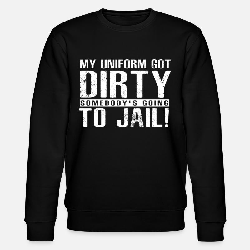 Costume de policier - Sweat bio CHANGER Stanley/Stella Unisexe - noir