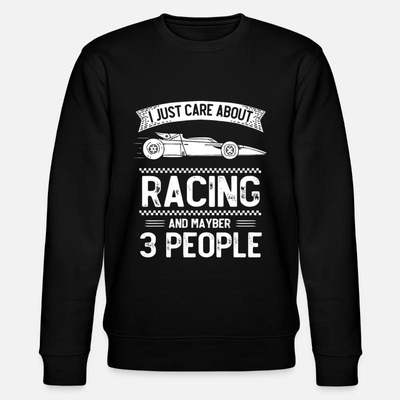 Slotcar-Rennen - Stanley/Stella Unisex Bio-Sweatshirt CHANGER  - Schwarz