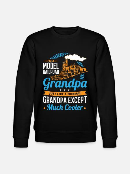 Railway Ladder, Railway Railfan - Stanley/Stella CHANGER Unisex Organic Sweatshirt - black