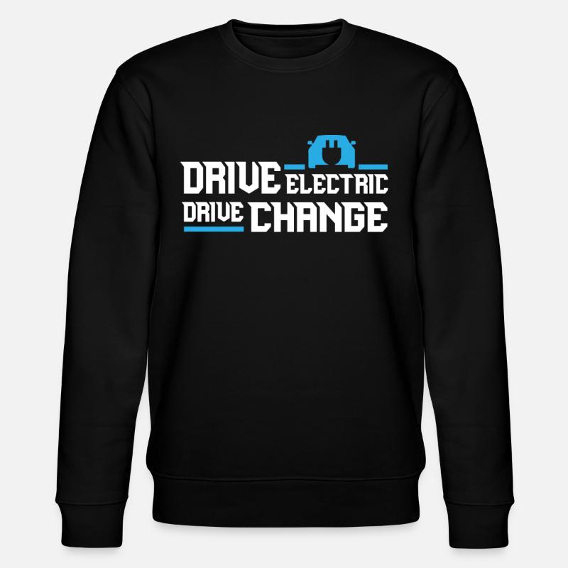 Erneuerbare Energie - Stanley/Stella Unisex Bio-Sweatshirt CHANGER  - Schwarz