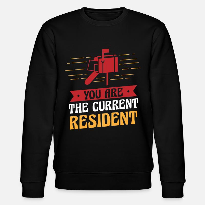 Postier, postier, facteur - Sweat bio CHANGER Stanley/Stella Unisexe - noir