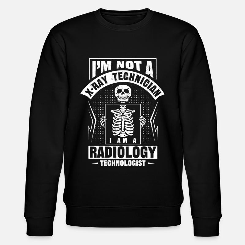 RAD -Technologie, Radiologe - Stanley/Stella Unisex Bio-Sweatshirt CHANGER  - Schwarz