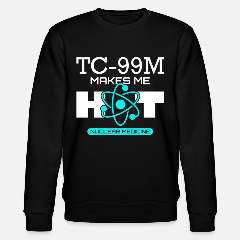 NUC Med Squad, Kernmedizin - Stanley/Stella Unisex Bio-Sweatshirt CHANGER  - Schwarz