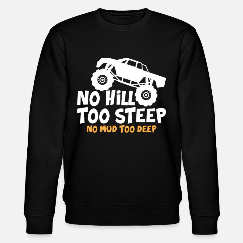 Tout-terrain, 4x4, 4 roues - Sweat bio CHANGER Stanley/Stella Unisexe - noir