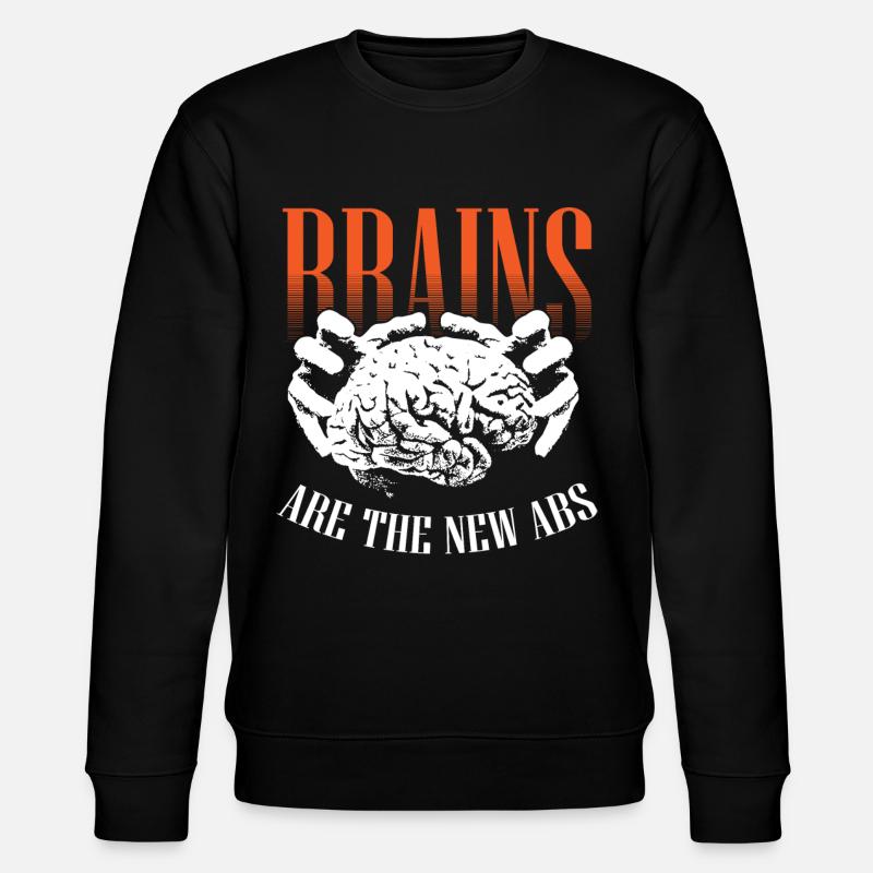 Neurowissenschaft - Stanley/Stella Unisex Bio-Sweatshirt CHANGER  - Schwarz
