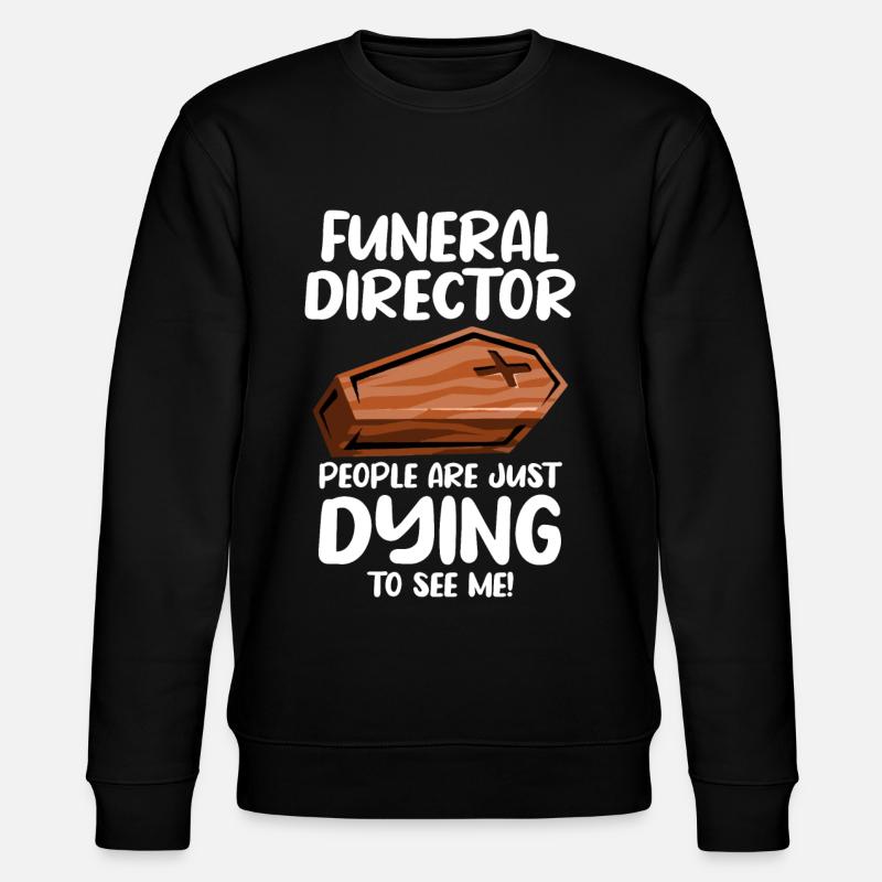 Directeurs de funérailles - Sweat bio CHANGER Stanley/Stella Unisexe - noir