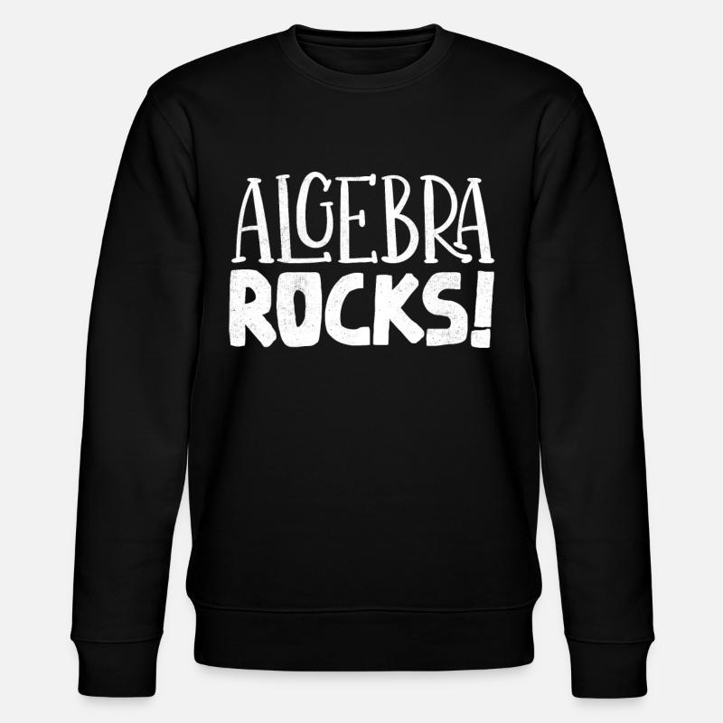 Algebra, Analysis, Science, Mathematics - Stanley/Stella CHANGER Unisex Organic Sweatshirt - black