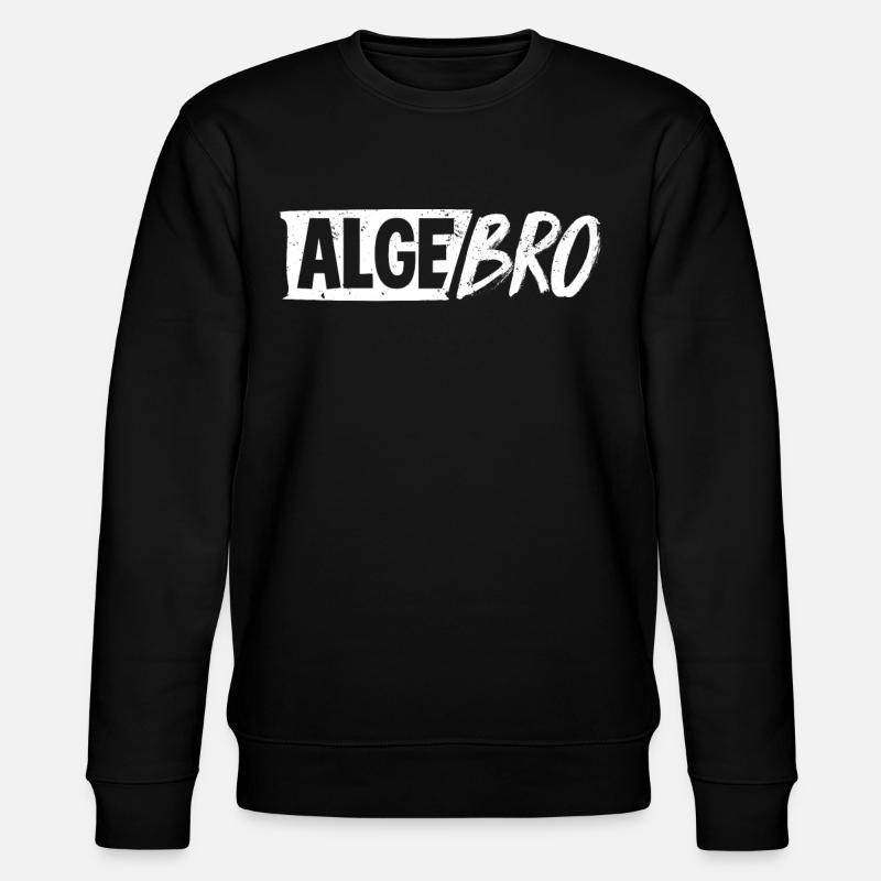 Algebra, Analysis, Wissenschaft, Mathematik - Stanley/Stella Unisex Bio-Sweatshirt CHANGER  - Schwarz