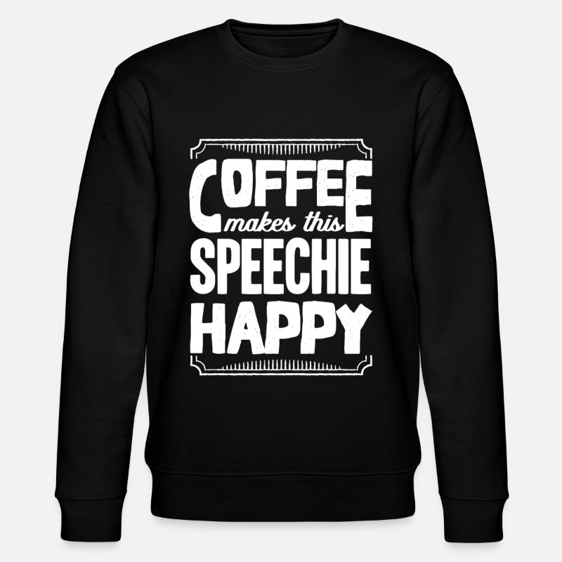 Sprachpathologie, Sprachpathologe - Stanley/Stella Unisex Bio-Sweatshirt CHANGER  - Schwarz