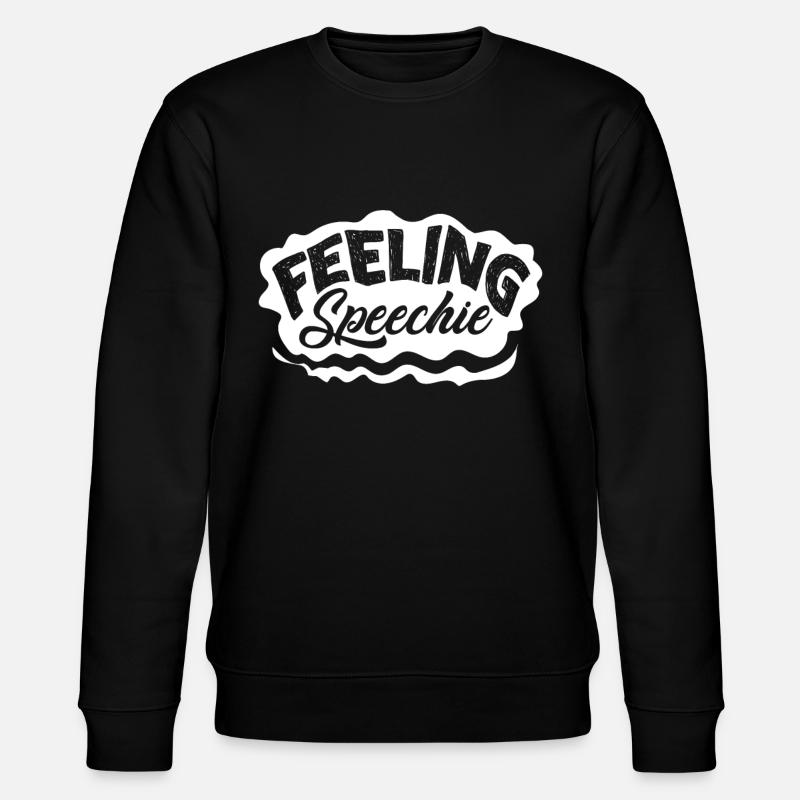 Speech-language pathology, speech-language pathologist - Stanley/Stella CHANGER Unisex Organic Sweatshirt - black
