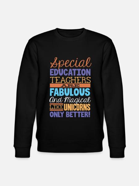 Special Needs Education, Special Education - Stanley/Stella CHANGER Unisex Organic Sweatshirt - black