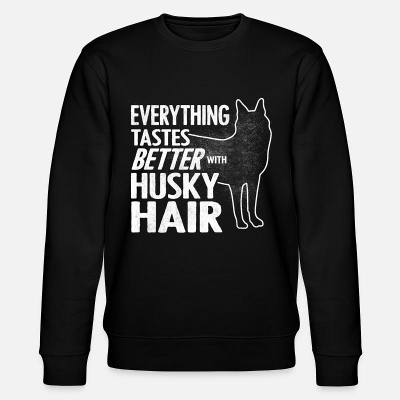 Husky sibérien - Sweat bio CHANGER Stanley/Stella Unisexe - noir