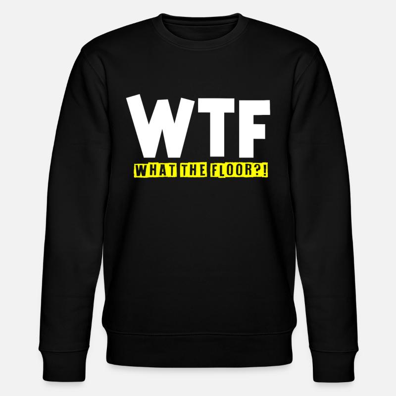 Floor layers, tilers, tilers - Stanley/Stella CHANGER Unisex Organic Sweatshirt - black