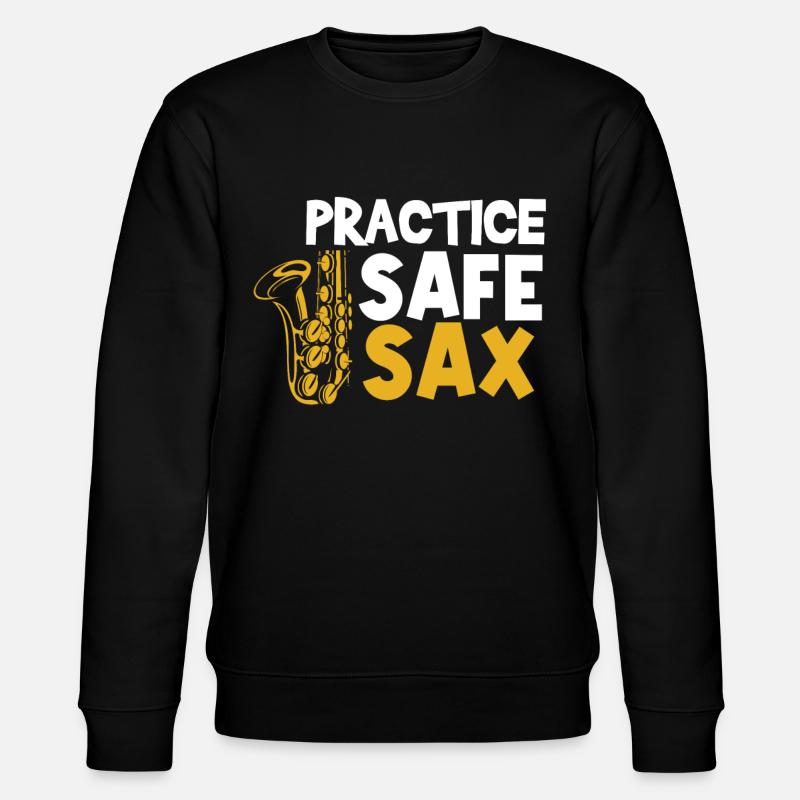Saxophoniste, Saxophone, Son, Smooth Jazz - Sweat bio CHANGER Stanley/Stella Unisexe - noir