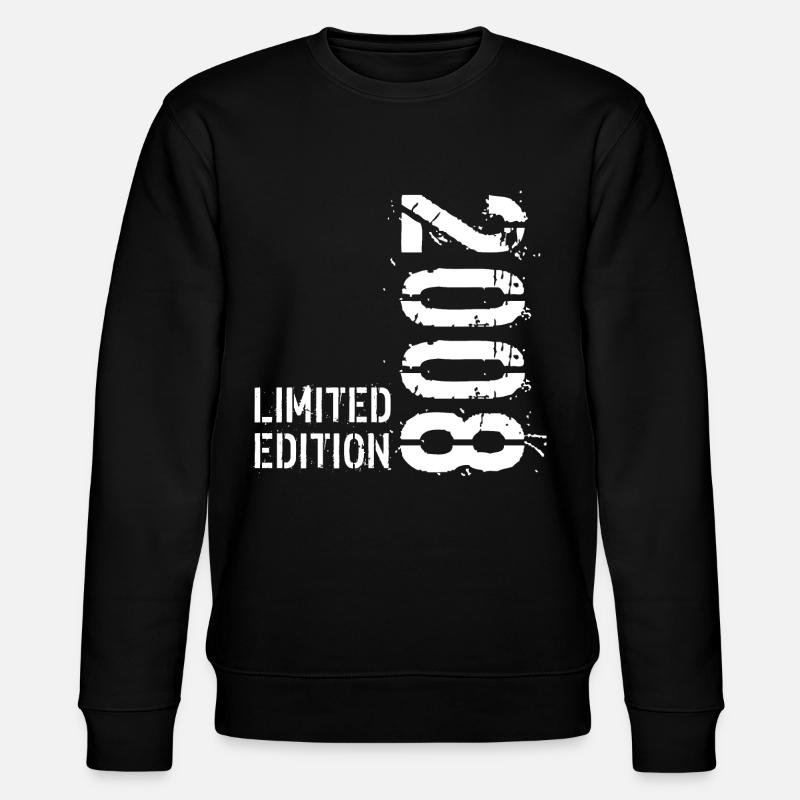 LIMITED EDITION 2008 - Stanley/Stella CHANGER Unisex Organic Sweatshirt - black