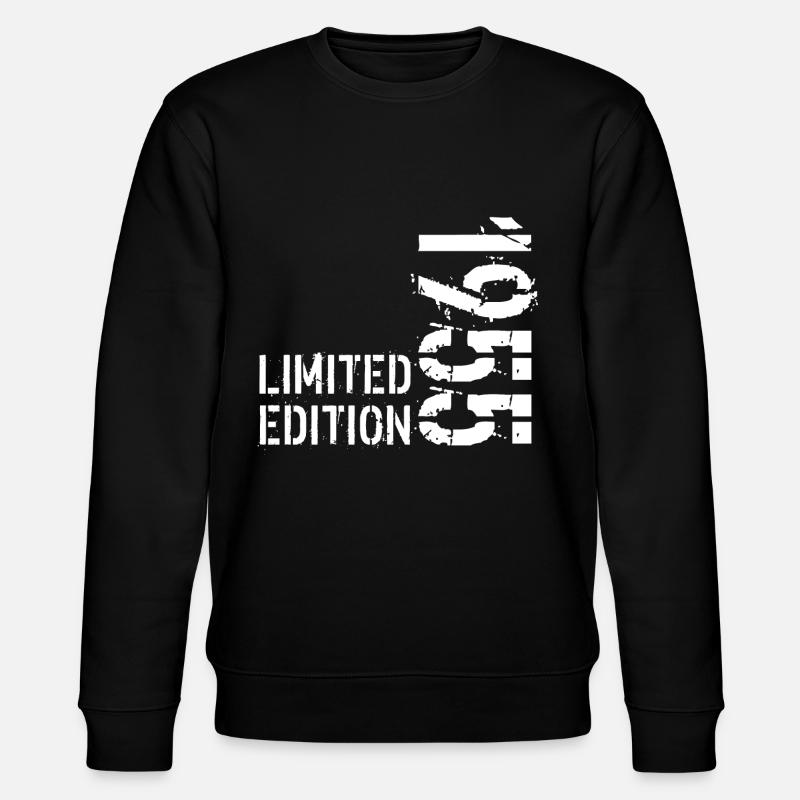 LIMITIERTE EDITION 1955 - Stanley/Stella Unisex Bio-Sweatshirt CHANGER - Schwarz
