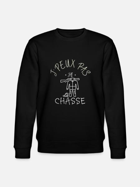 J'peux pas j'ai chasse - Sweat bio CHANGER Stanley/Stella Unisexe - noir